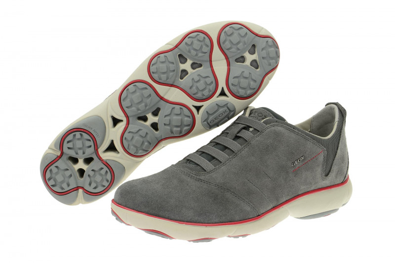 Geox Nebula Slipper grau rot U52D7B