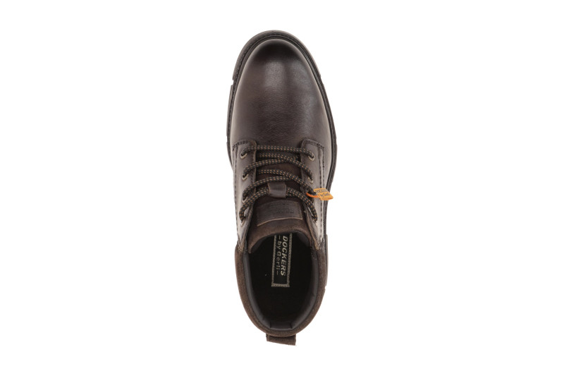 Dockers Schuhe Stiefelette dunkelbraun Herren dünn gefüttert 59MH001