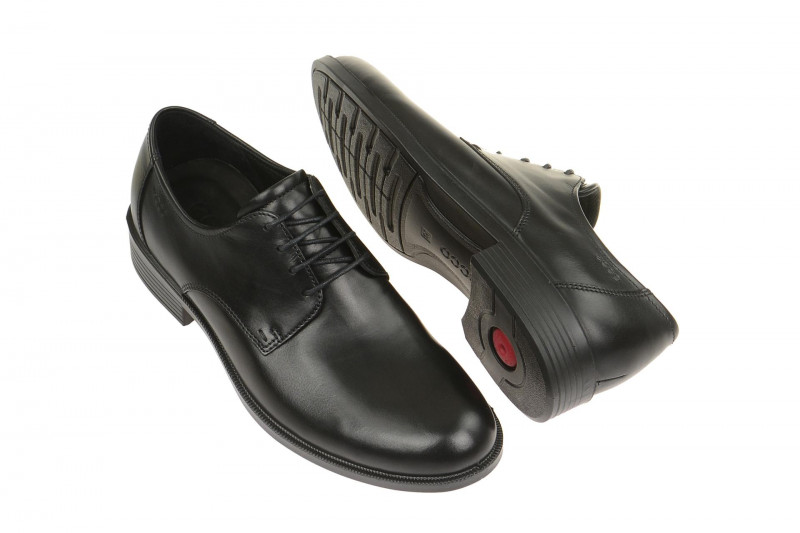 ecco Harold elegante Schuhe schwarz