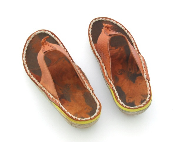 Eject Fixe E-11507 Damen Pantoletten orange