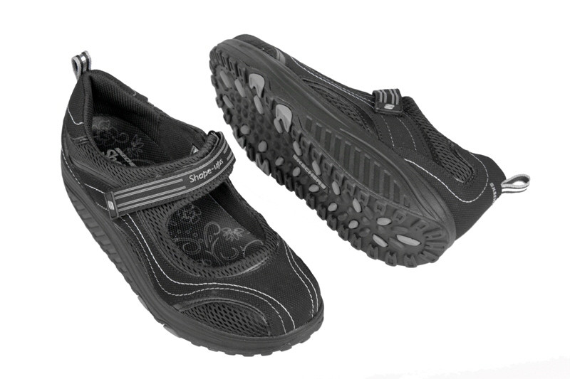 Skechers Slipper Shape ups 11807/BBK schwarz Damen