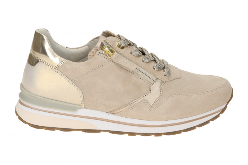 Gabor Sneaker Schuhe beige gold G-Weite 66.347.34