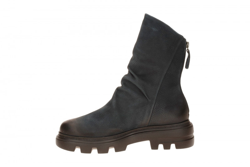 Paul Green Stiefelette blau ocean Nubuck 8253