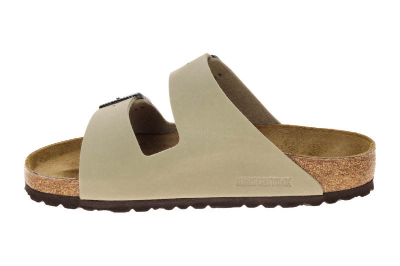 Birkenstock Arizona BS Pantolette grün khaki Normal-Weit UNISEX 1032830