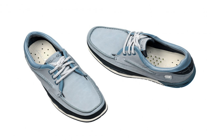 Clarks Orson Lace Schuhe blau denim 20353240