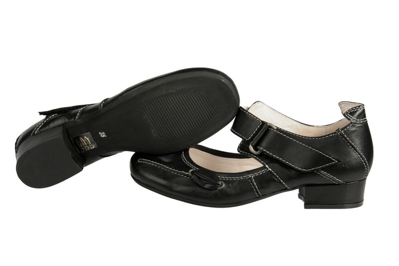 Tiggers Lori Pumps in schwarz Lederfutter