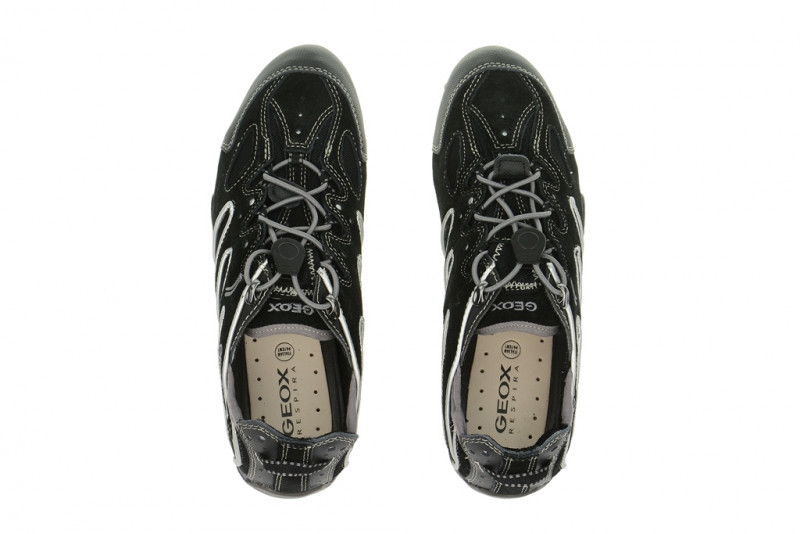 Geox Snake Damen Sneaker schwarz - D1112V