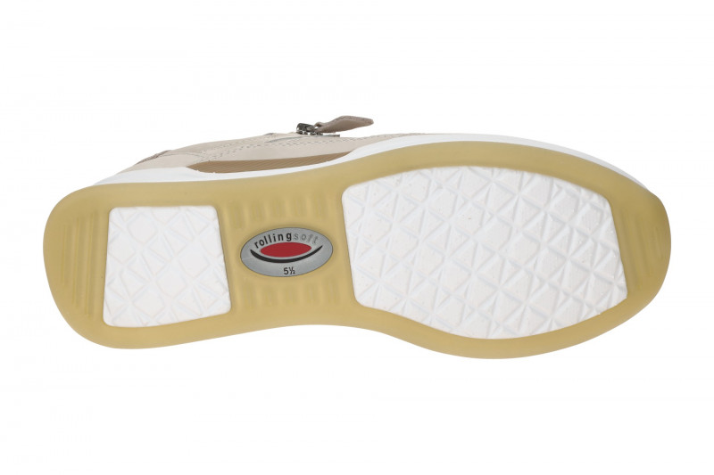 Gabor RollingSoft Schuhe grau puder Nubuck 86.958.31