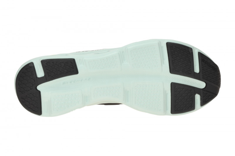 Skechers Glide Step Schuhe weiß grün Damen Slip-Ins 150510