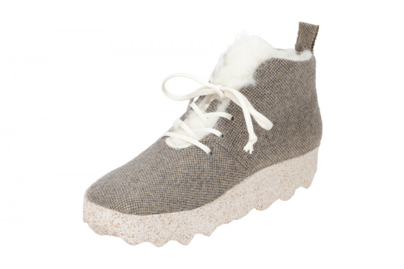 Asportuguesas Cake Schuhe Damen grau Warmfutter