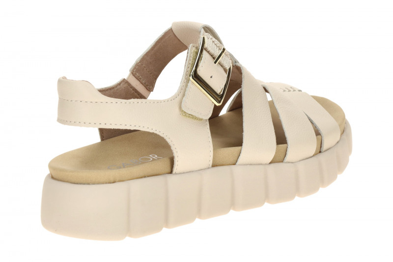 Gabor Römer Sandale creme beige 82.894.52