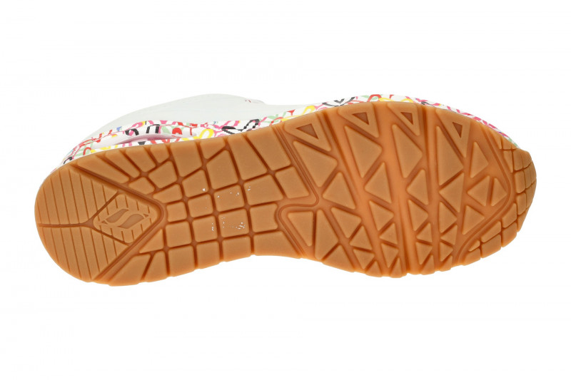 Skechers Uno Schuhe weiß Lovewall 155506