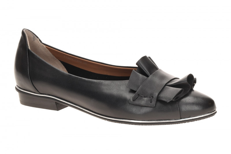 Everybody Bevin Ballerina Schuhe schwarz silber Rahmen