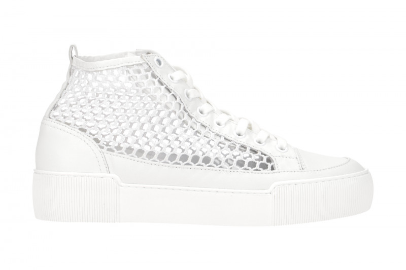 Högl Soho Schuhe Sneakers weiß Plateau 3653