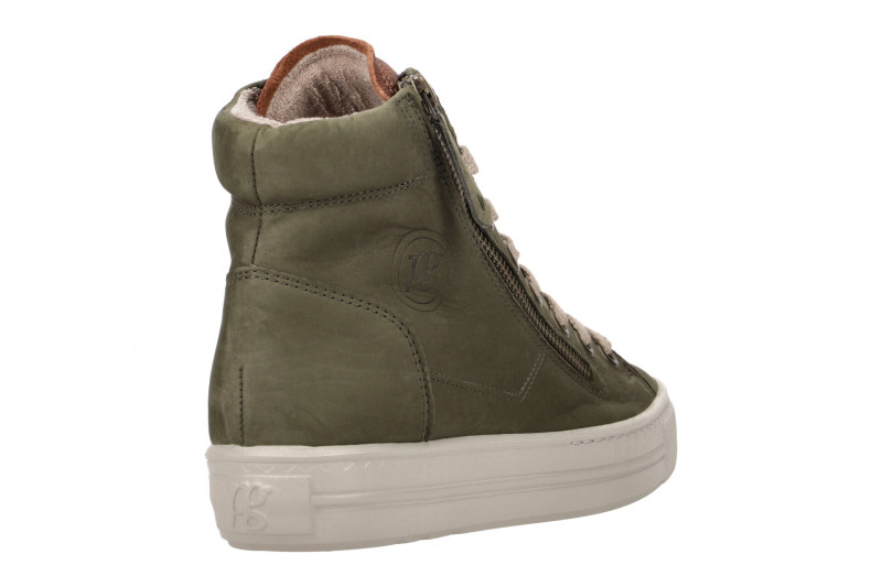 Paul Green Mid-Sneaker Stiefelette grün oliv 4024