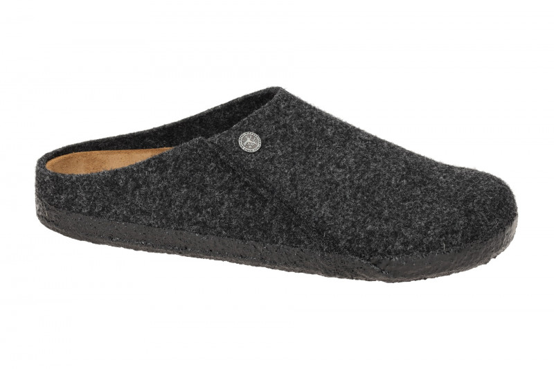 Birkenstock Zermatt Rivet Clogs Pantoletten grau Normal-Weit 1014938