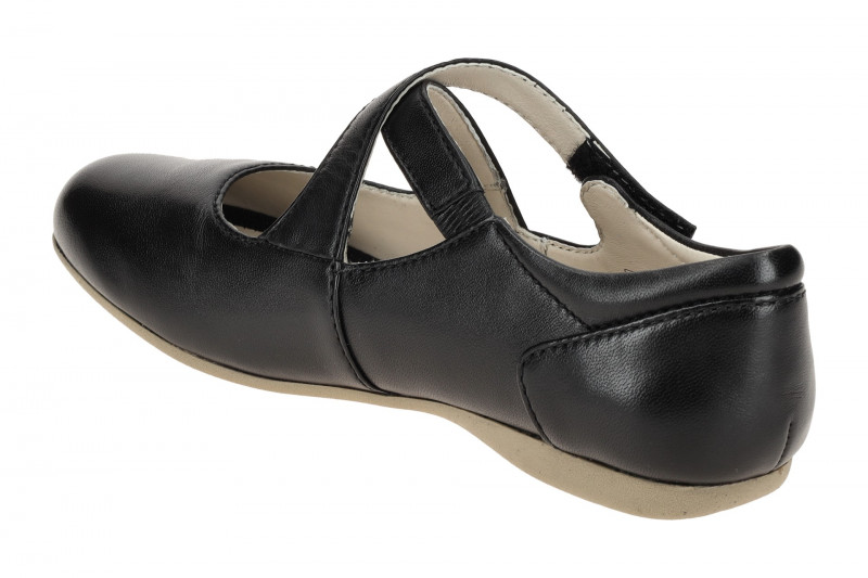 Josef Seibel Fiona 72 Ballerina Mary Jane schwarz Klett