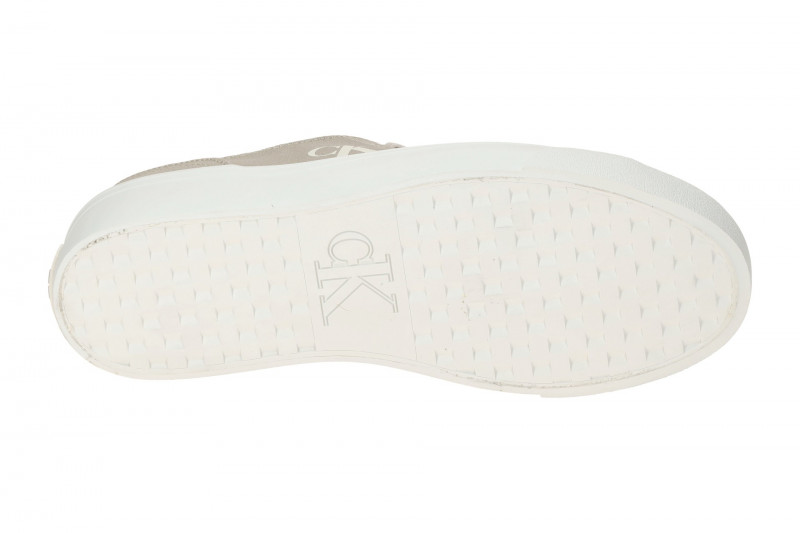 Calvin Klein Schuhe Vulc Flat Plateau beige Damen Textil