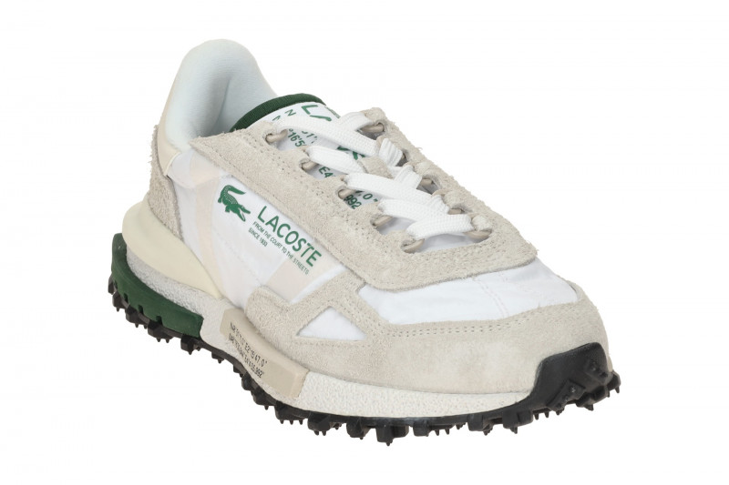 Lacoste Elite Active Sneakers Schuhe weiß grün