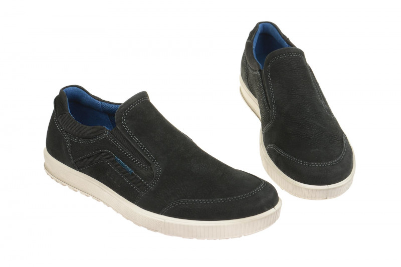 ecco Ennio Herren Slipper schwarz