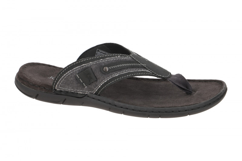 Josef Seibel Paul 57 Pantolette Zehentrenner schwarz