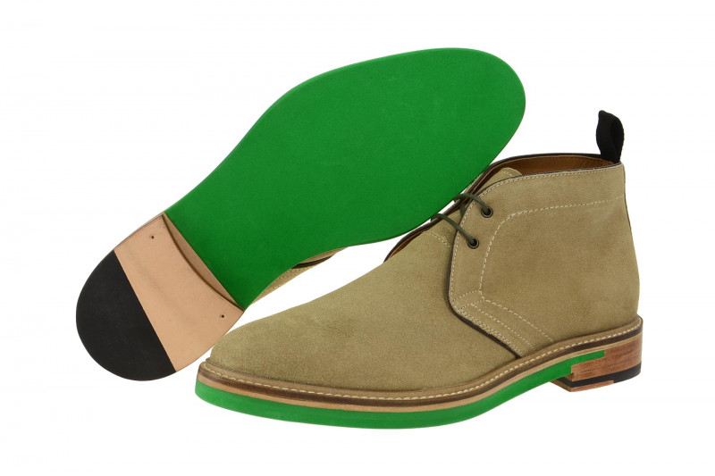 Gordon & Bros Danilo Stiefelette beige grün 623027