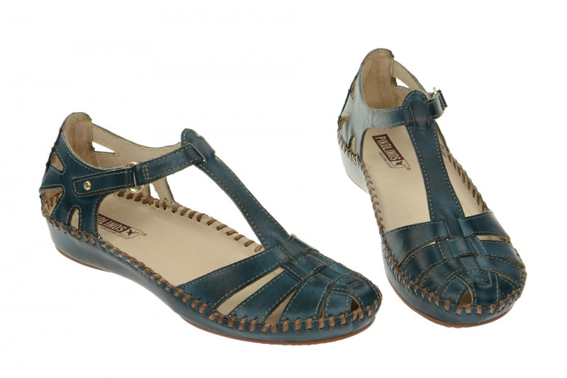 Pikolinos Vallarta Sandale blau petrol Gr 40