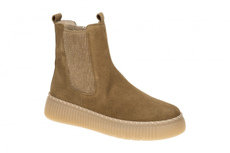 Gabor Stiefeletten braun lion Plateau Chelsea Stil 73.540.14