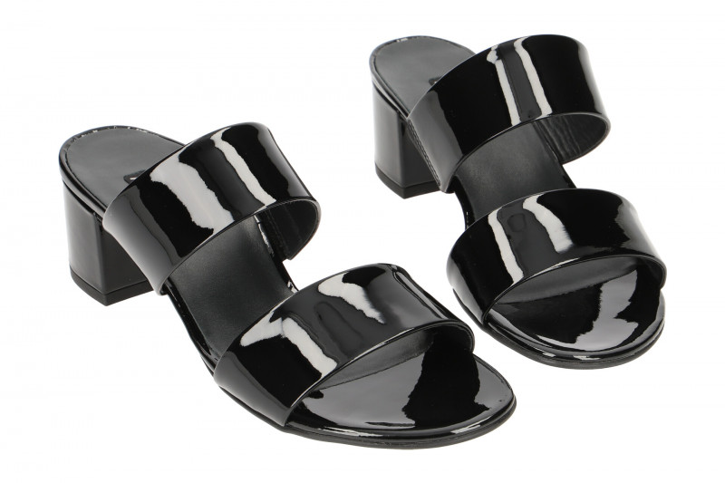 Paul Green Pantoletten schwarz Lack 7401
