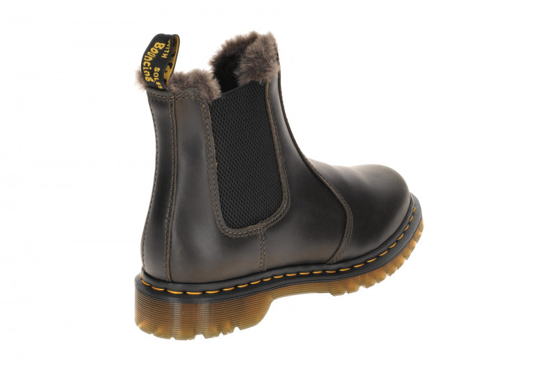 Dr. Martens 2976 Leonore Stiefel Chelsea-Boot grau Warmfutter