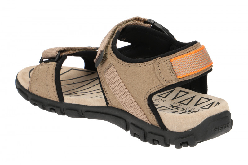 Geox Sandale Strada beige orange U9224B