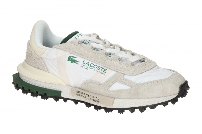 Lacoste Elite Active Sneakers Schuhe weiß grün