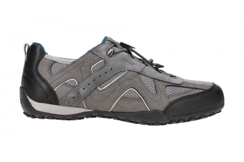 Geox Snake Sneaker Schuhe grau stone U2507B