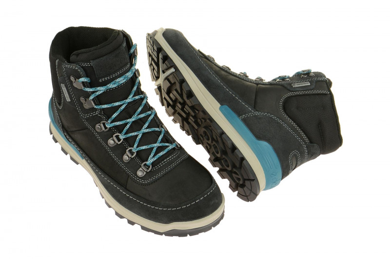 ecco Oregon Herren Stiefel schwarz Gore-Tex