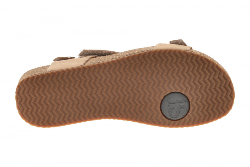 Josef Seibel Sandale Tonga 78 beige Klett-Riemchen 78578