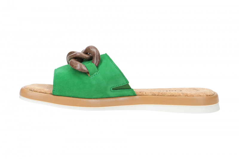 Gabor Pantolette grün verde 24.510.19