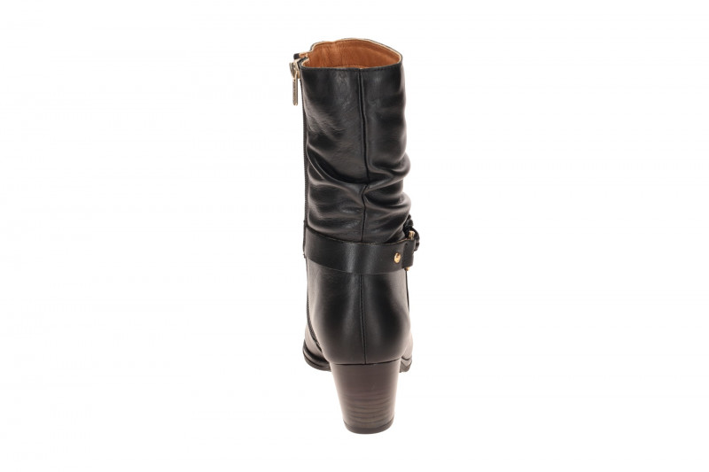 Pikolinos Zamora Stiefel schwarz gerafft W0E-9787