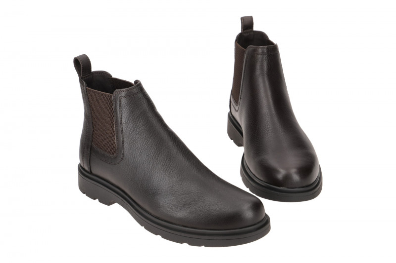 Geox Spherica EC1 Chelsea Stiefelette braun coffee U36D1C