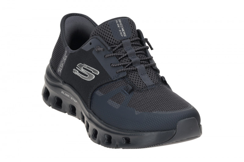 Skechers Glide Step Schuhe blau navy Damen SLIP-INS 150420