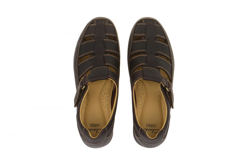 Clarks Recline Open Schuhe braun H-Weite - 20348485 8