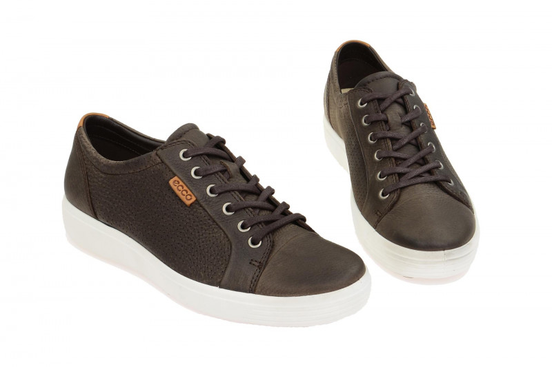 Ecco Soft 7 Schuhe braun Herren Sneaker