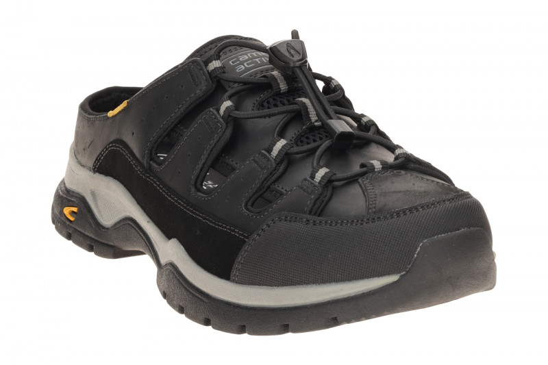 camel active Bud Two Pantoletten schwarz Clogs 57BTA09