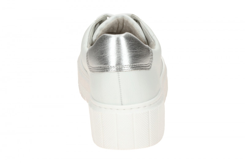 Gabor Schuhe Sneakers weiß silber H-Weite 86.410.52