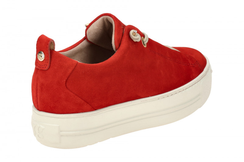 Paul Green Sneaker Plateau Schuhe rot salsa 5017
