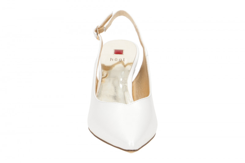 Högl Boulevard Sling Pumps weiß perlweiß 6203