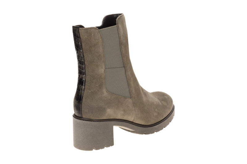 Gabor Stiefelette Ankle Boots taupe grau H-Weite 8064.02.007
