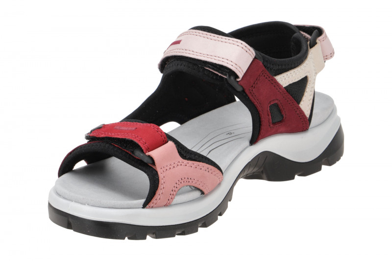 Ecco Offroad Damen Sandale rot multi 822083