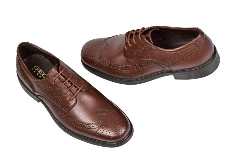 Geox Dublin Schuhe cognac braun U34R2B 00043 C6001