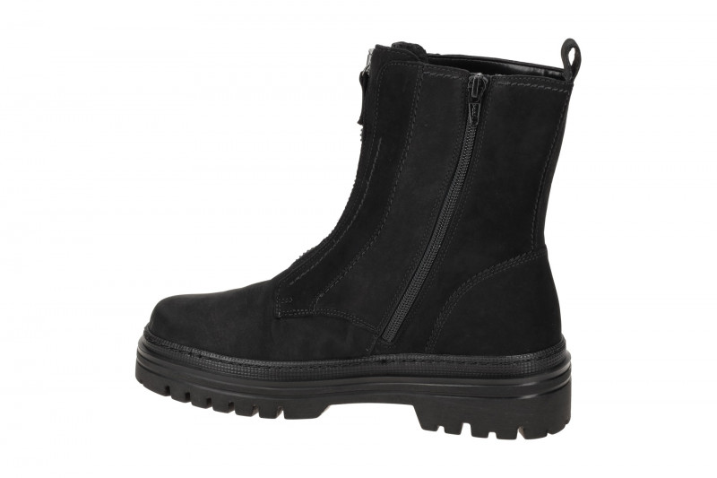 Gabor Fashion Stiefelette schwarz Soft Nubuk 31.727.17