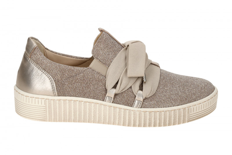 Gabor Schuhe rose metallic Glitzer Slipper 83.333.64